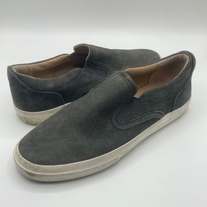 Vince Dark Grey Water Repellant Slip On Sneaker Shoes Men's Size 9.5